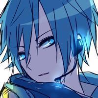  好看的动漫男生头像,要蓝色的