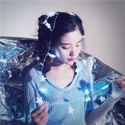  2018经典蓝色系头像女生小清新自然淡雅蓝色控必备头像