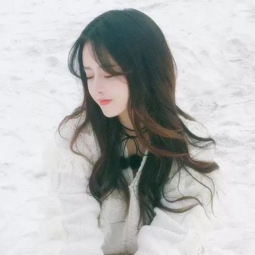 长头发女生头像伤感