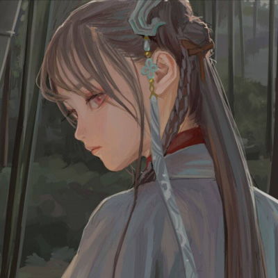 好看的女生头像动漫冷酷长发二次元
