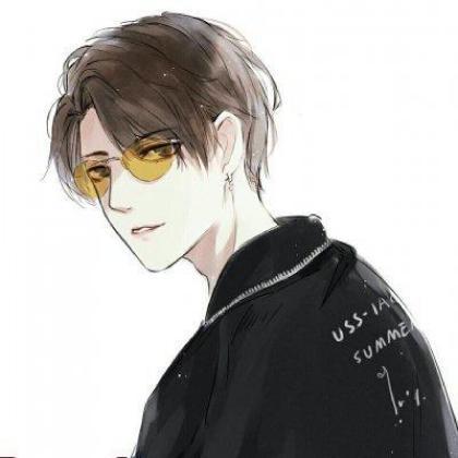  伤感动漫男生头像,我想要住进你心里可是没有位置了