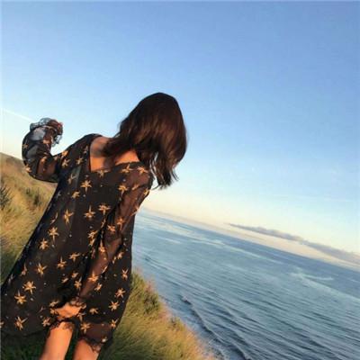  女生背影头像唯美伤感没有分手何必有忧愁