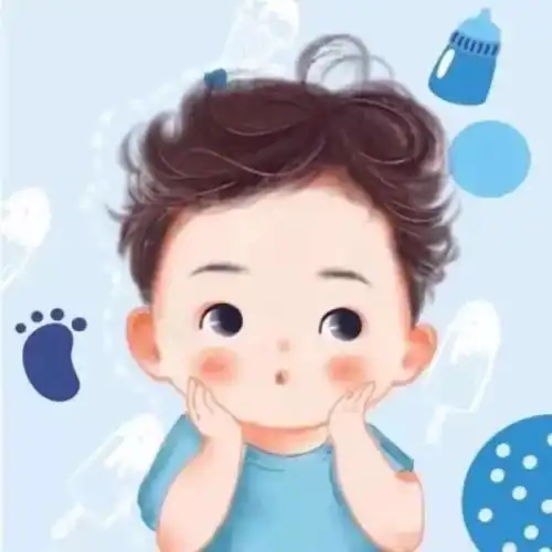  2021最新简单好看的卡通情侣头像一左一右
