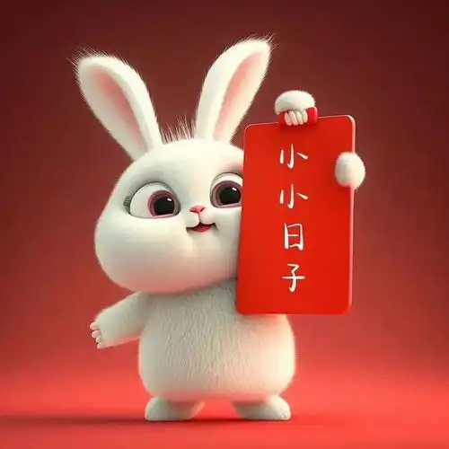  快来换头像啦可爱兔