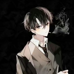  动漫男生冷酷头像无可取代