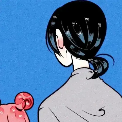 情侣头像一人一个干饭
