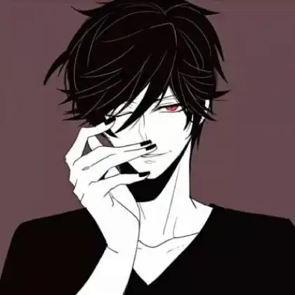 情侣头像动漫冷酷一对男
