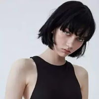 欧美范女生头像短发女生