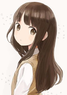  清纯唯美的二次元小清新女生头像