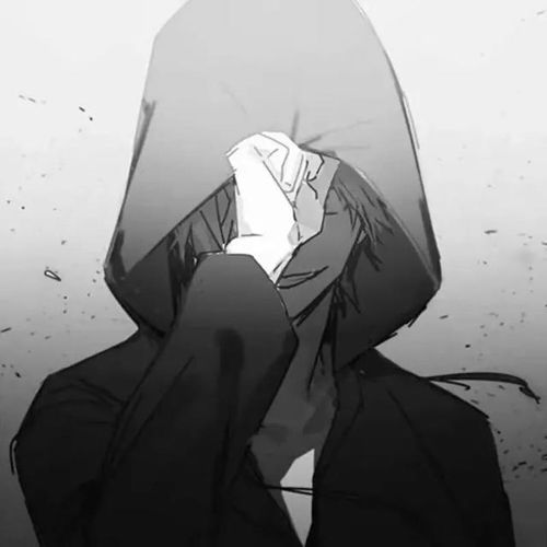  黑色动漫男生头像酷boy