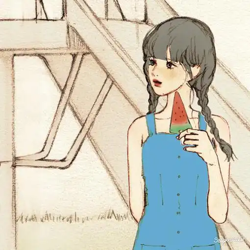  一组韩范的情侣头像,两人甜蜜甜蜜互动真是虐杀旁人
