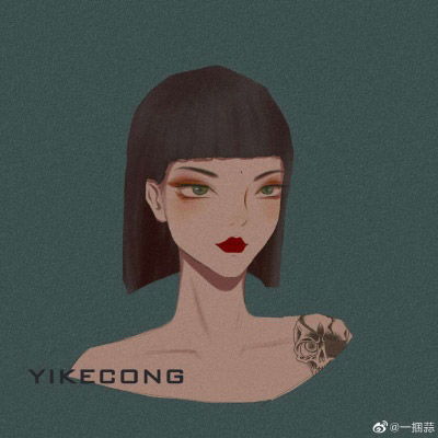  霸气冷艳女生动漫头像