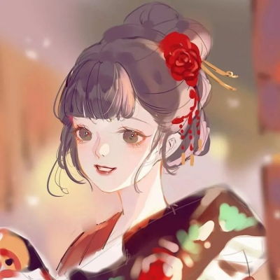 动漫女生头像高冷古风