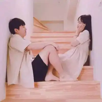 网红情侣头像一男一女健