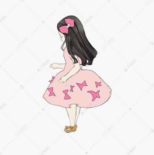  卡通手绘女孩公主素材图片免费下载千库网
