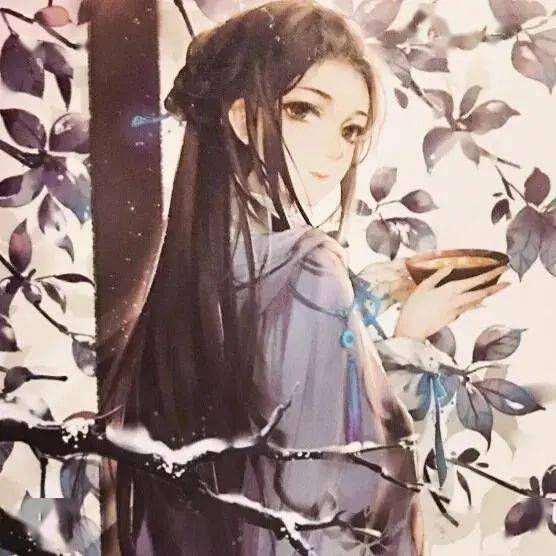  唯美意境古风女生头像试问当筵眼波恨滴滴为谁娇