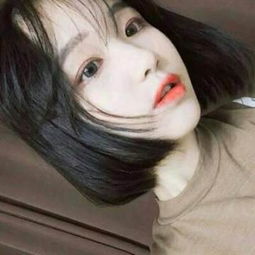  短发高冷气质女生头像韩版女生冷酷气质范