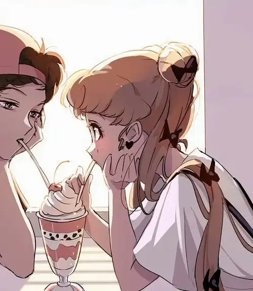  动漫情侣头像