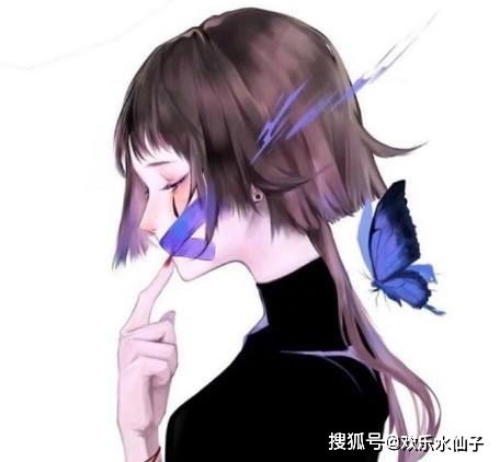  十二星座最唯美的漫画头像,水瓶座一脸生无可恋,摩羯座超级萌