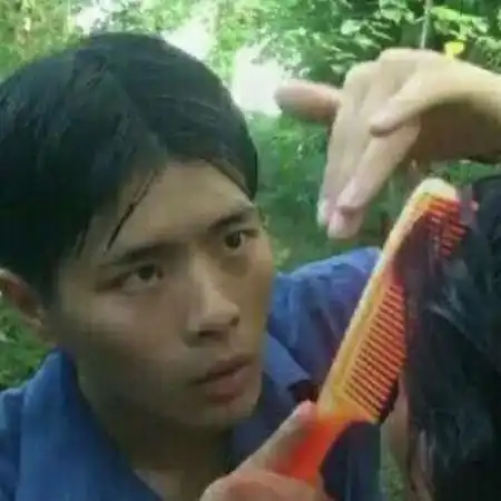 情侣头像真人沙雕