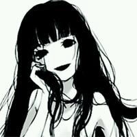  黑白头像动漫冷血女生微信头像图片大全