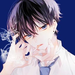  动漫男生冷酷头像无可取代