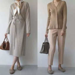  春季女生要如何穿搭才会显气质西服外套搭配波点裙,美呆了