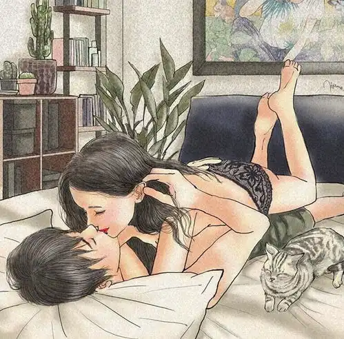  日本小姐姐画了一组情侣间污污的插画,看到第一张脸就羞红了
