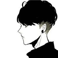  qq头像动漫男生黑白色好看的动漫黑白系列qq男头