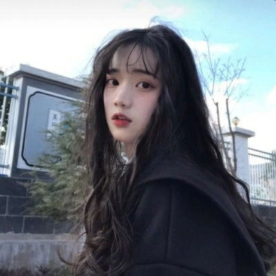 蓝色系女生头像神秘感