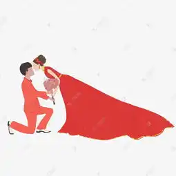  手绘情人婚礼人物素材图片免费下载高清psd千库网图片编号9766416