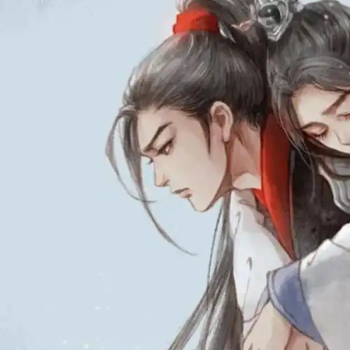  古风情侣头像