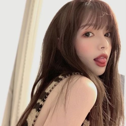  女生头像,高冷真人仙气