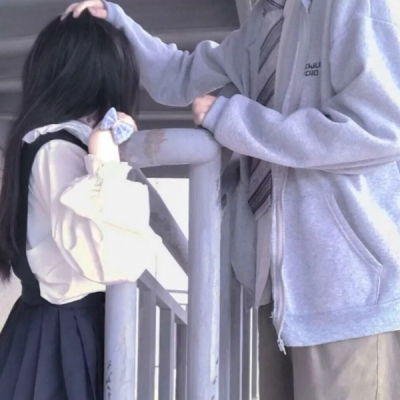  2024潮流男女情侣头像真人图片