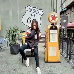  潮流个性情侣头像一男一女qq青春时尚情侣头像一对两张2018