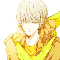  动漫男头黑白手绘侧脸微信头像图片大全