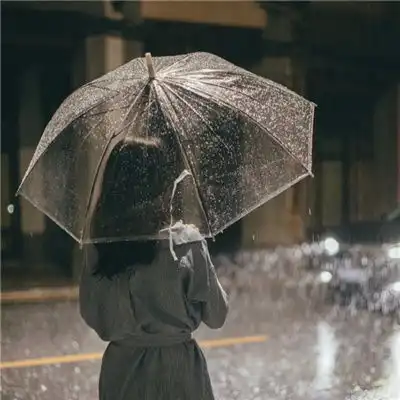  带有一丝伤感的撑伞女头雨中撑伞爆漂亮的女头合集