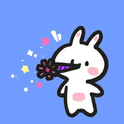  卡通兔子头像呆萌兔子图片萌萌哒