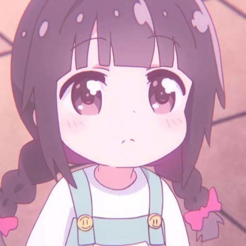  头像手绘动漫闺蜜头像