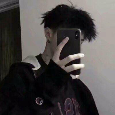霸气男生头像挡脸