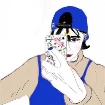 卡通情侣头像可爱一对,见一个爱一个不是我的风格