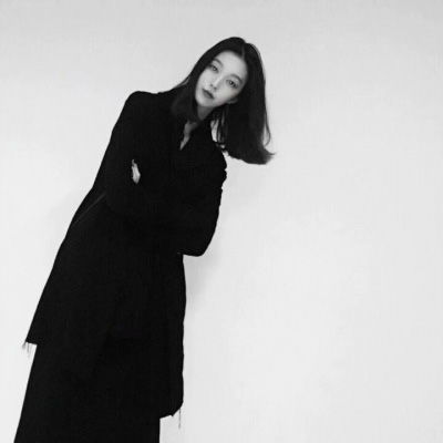 黑白头像女生闺蜜