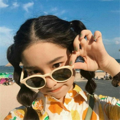  2020可爱女生头像呆萌真人,青春是上帝给的
