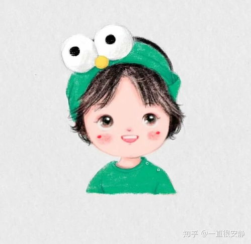 女生可爱头像卡通