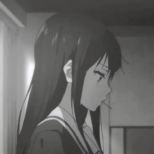  动漫女生头像高冷可爱
