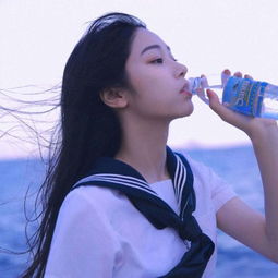  清纯美女qq微信头像侧颜长发女生头像
