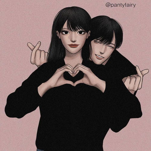  美女插画师笔下和男朋友那些污色羞甜的情侣日常,甜硬了