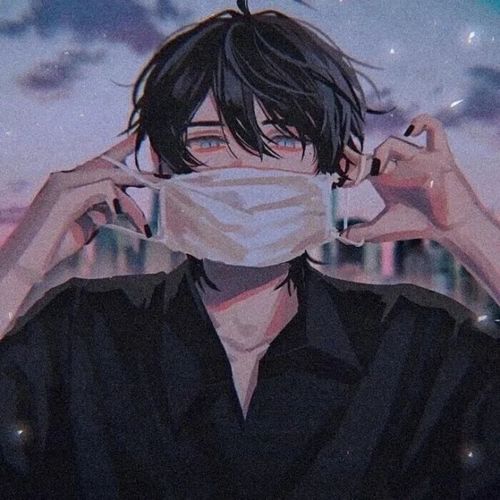  微信头像压迫感十足的动漫男生女生头像