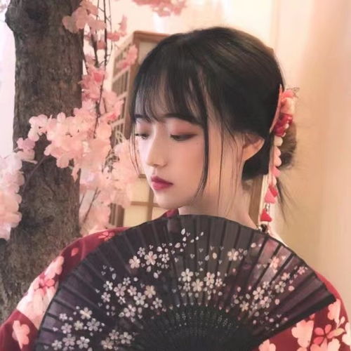 女生头像古风仙气红色