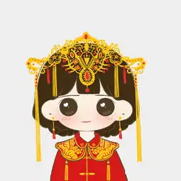 旺仔头像情侣一左一右头